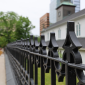 metal fence by buildings city_10 85x85